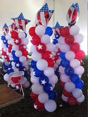 Fourth of July Balloons