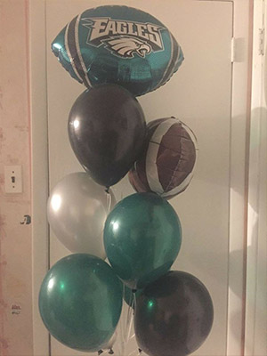 Super Bowl Party Balloons